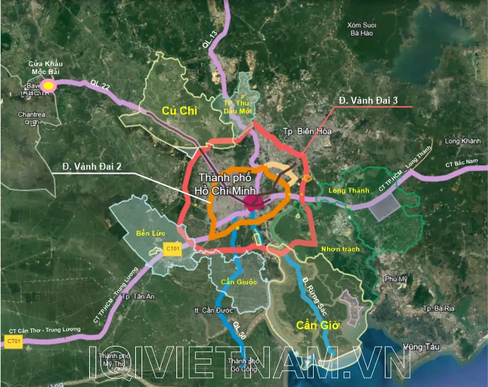 avatar vành đai 3 và khu vực vệ tinh TP.HCM