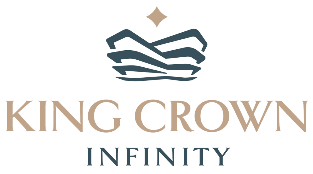logo king crown infinity