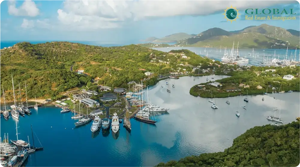 banner đất nước antigua & barbuda