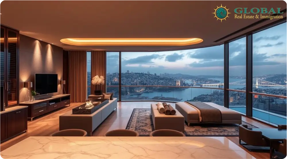 banner nhà ở bờ âu istanbul