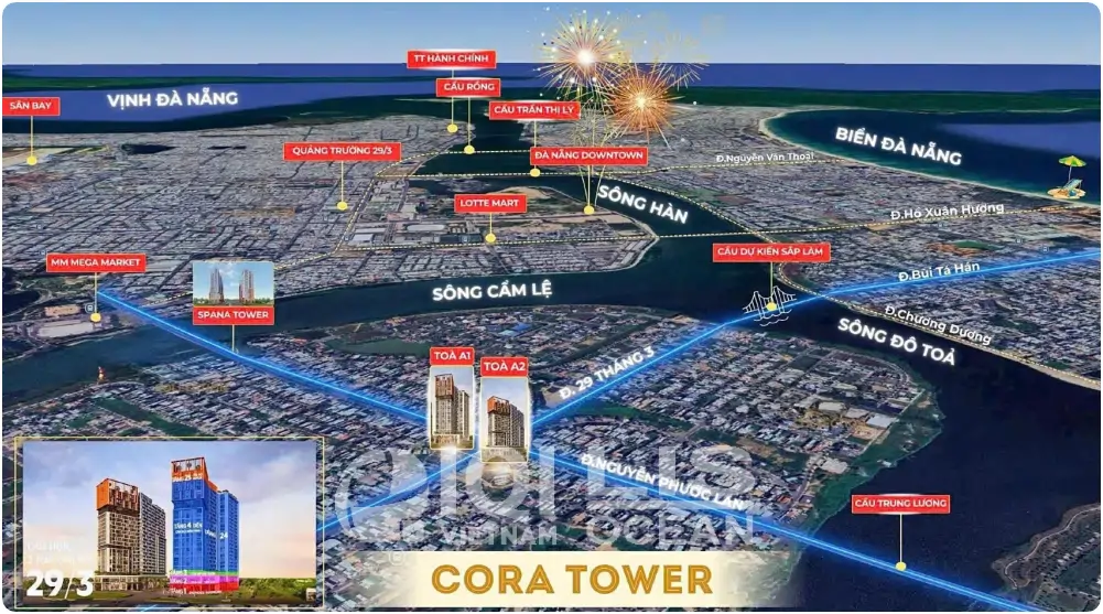 Banner Cora Tower Đà Nẵng