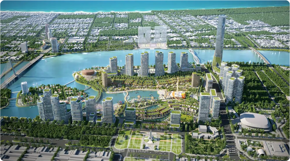 banner da nang downtown dự án