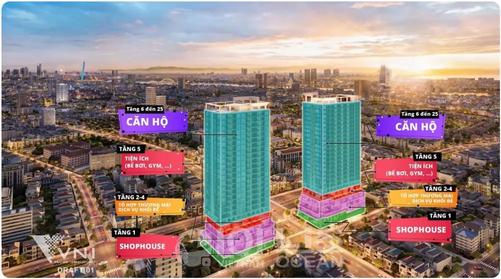 Banner dự án Sun Costa Residence chủ đầu tư Sun Group
